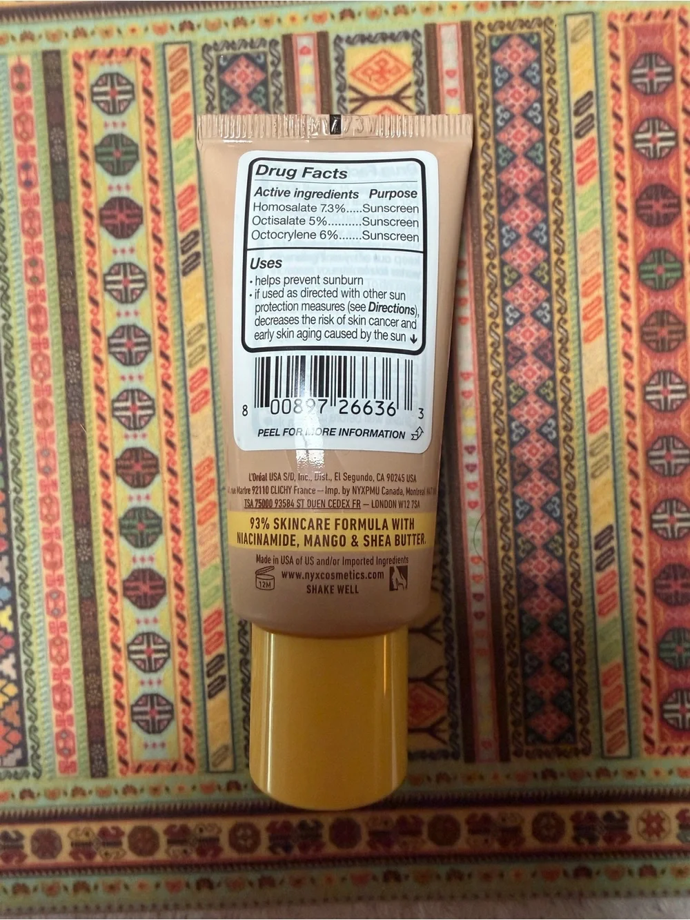 NWT Nyx Buttermelt Glaze Soft Glow Skin Tint SPF 30 in “Vanilla Bean Butta”